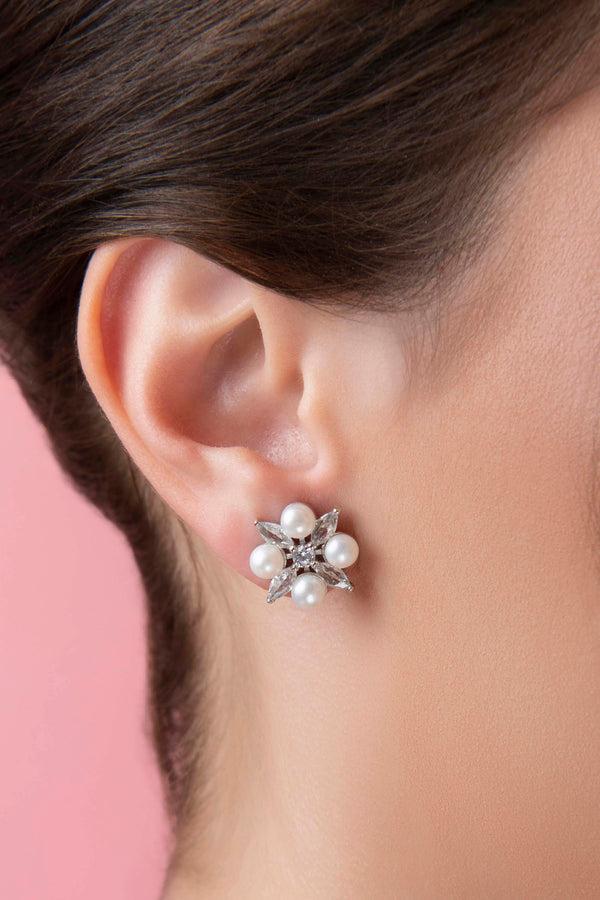 Carisma Crystal Perla Bridal Necklace