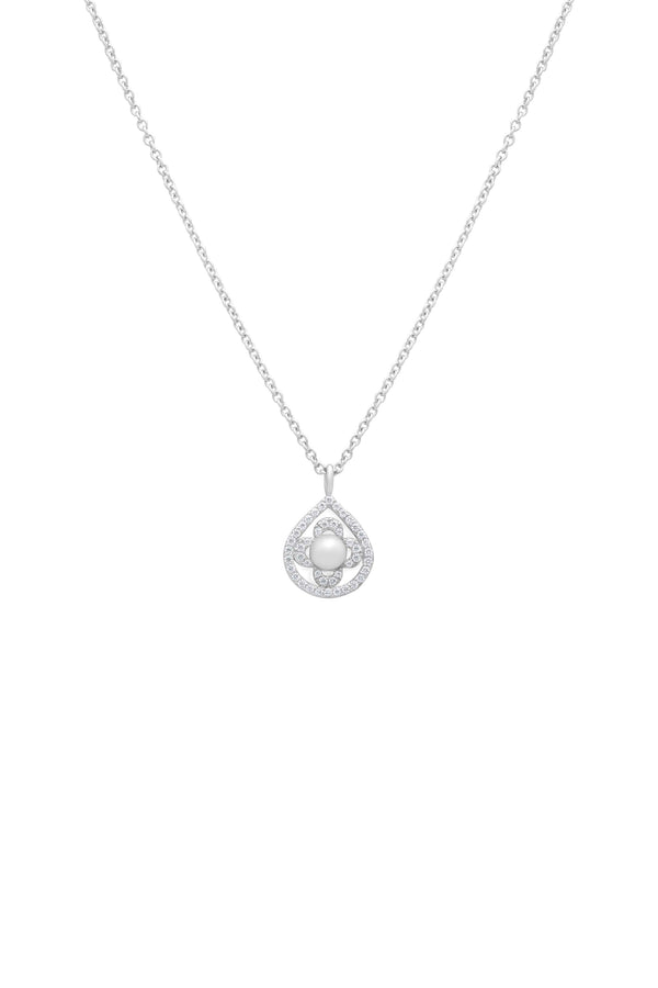 carisma Crystal Perla Tear Drop Necklace