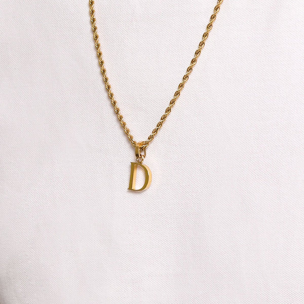 Carisma "D" Carisma Letter Pendant