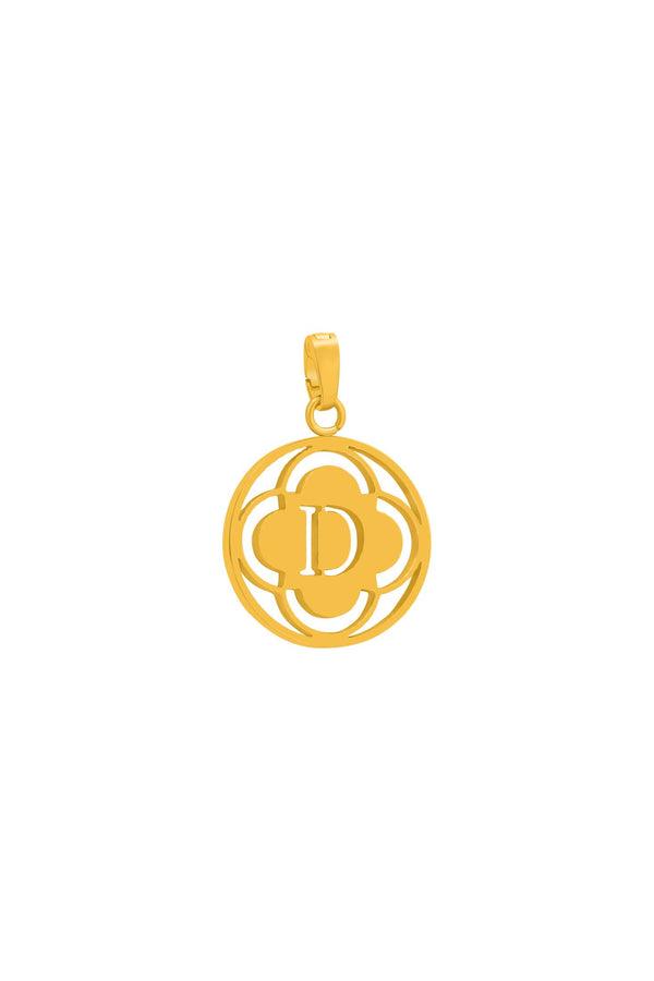 carisma "D" Carisma Logo Letter Pendant
