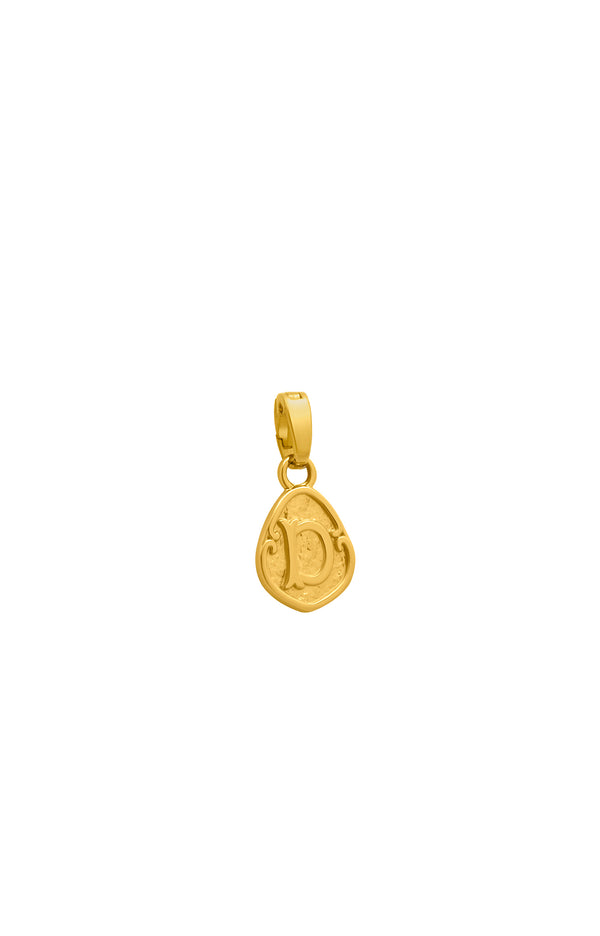 carisma "D" Tberfil Letter Pendant