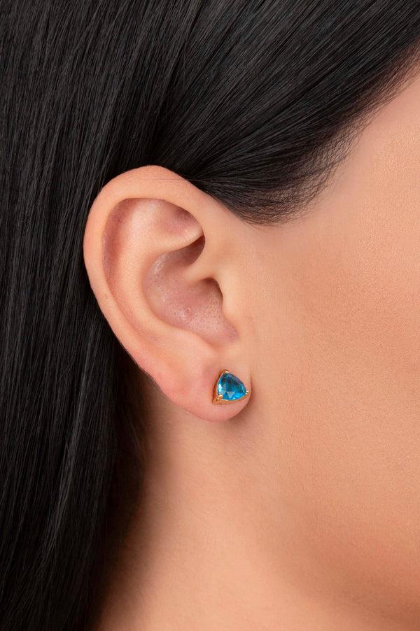 Carisma December Birthstone Stud Earring Set