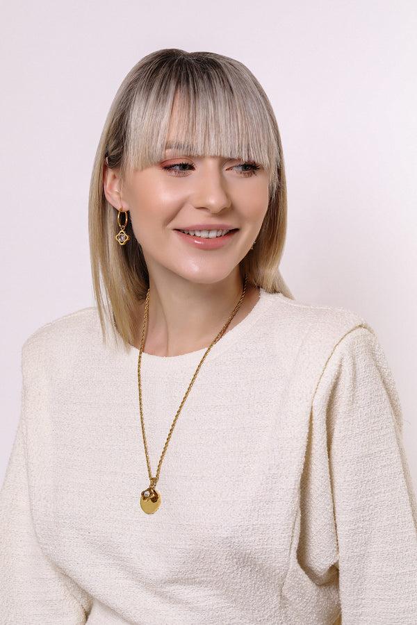 Carisma December Carisma Logo Birthstone Pendant