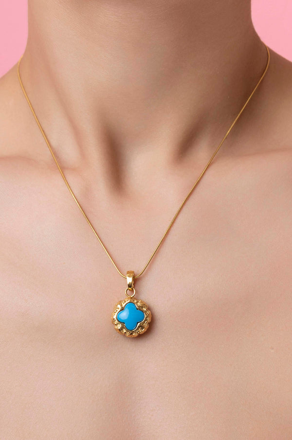 Carisma Donatella's Turquoise Statement Pendant