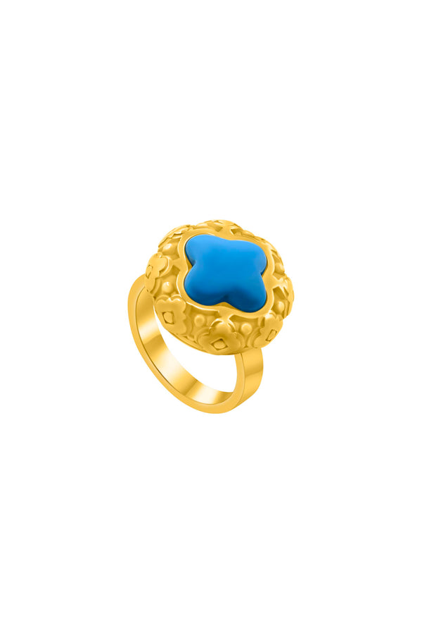carisma Donatella's Turquoise Statement Ring