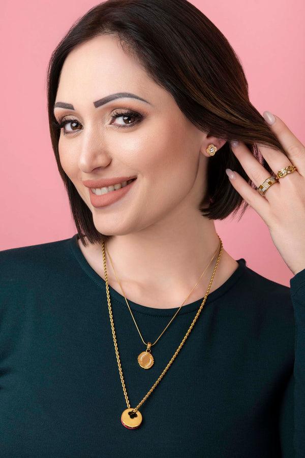 Carisma Engravable Angel Wings Pendant