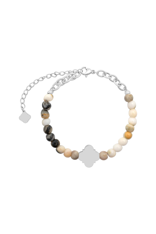 carisma Engravable Earth Beaded Bracelet