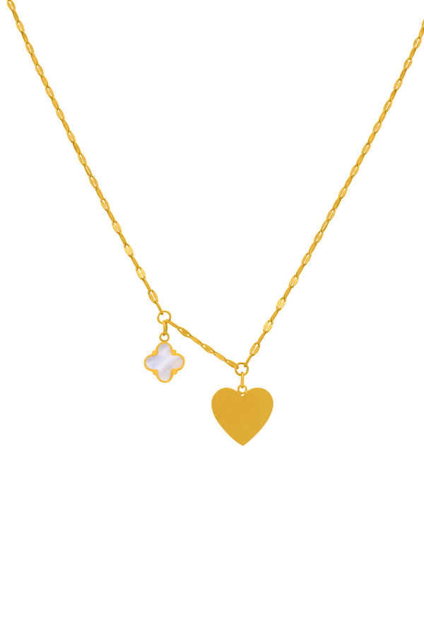 carisma Engravable Heart Friendship Necklace