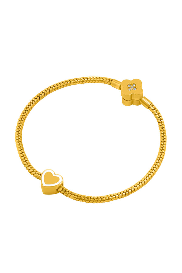 Carisma Engravable Heart Token Charm