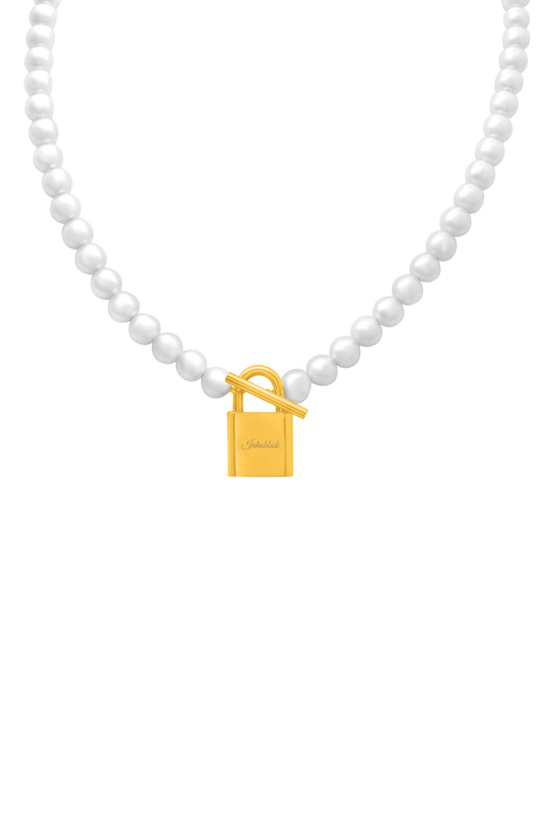 Carisma Engravable Inħobbok Pearl Necklace