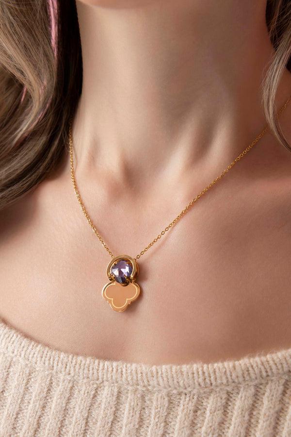 Carisma Engravable Stackable Birthstone Pendant