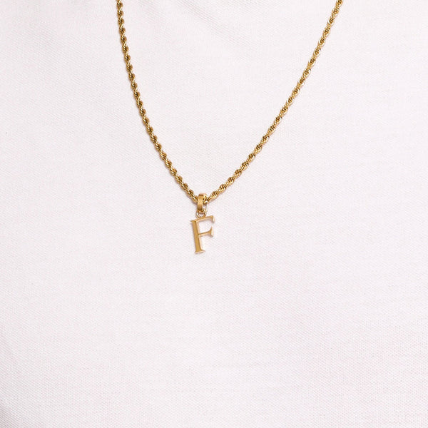 Carisma "F" Carisma Letter Pendant