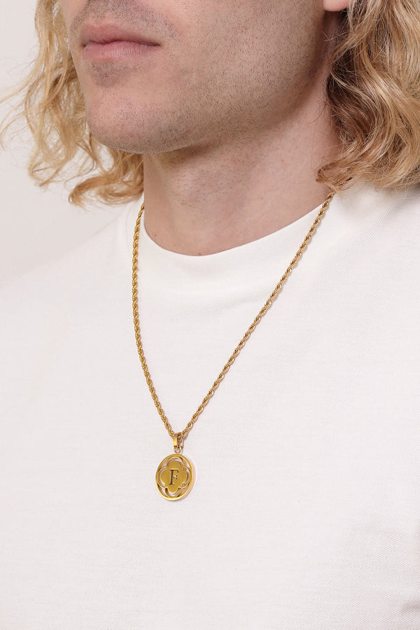 Carisma "F" Carisma Logo Letter Pendant