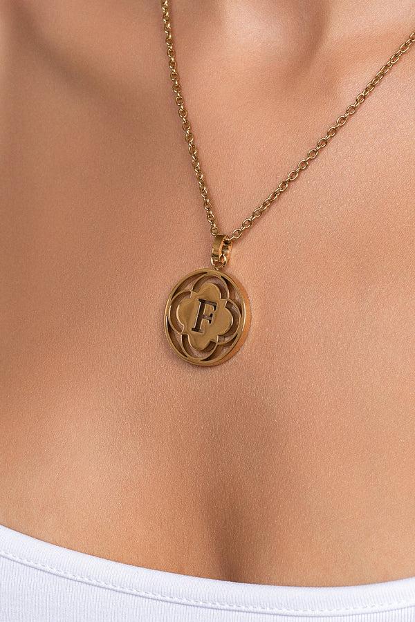 Carisma "F" Carisma Logo Letter Pendant