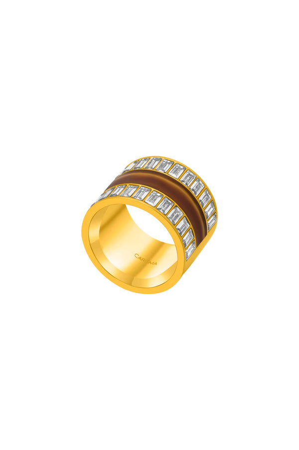 Carisma Faniello Tiger Eye Ring