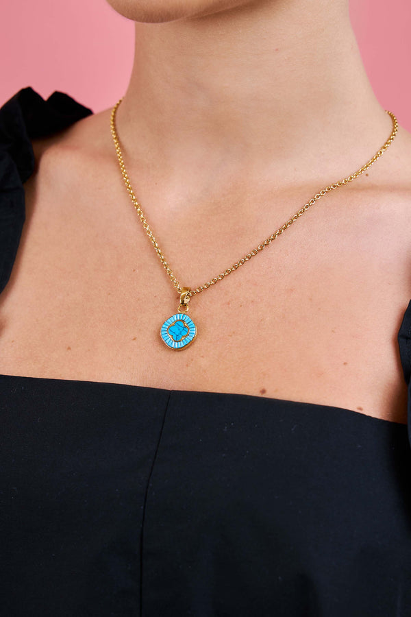 Carisma Faniello Turquoise Marble Pendant