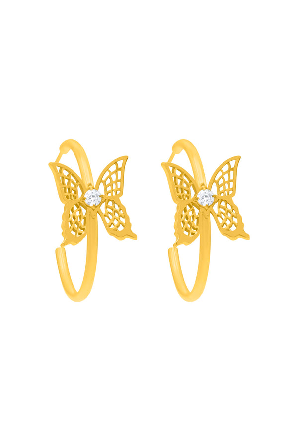 carisma Farfett tal-Fejġel Hoop Earring Set