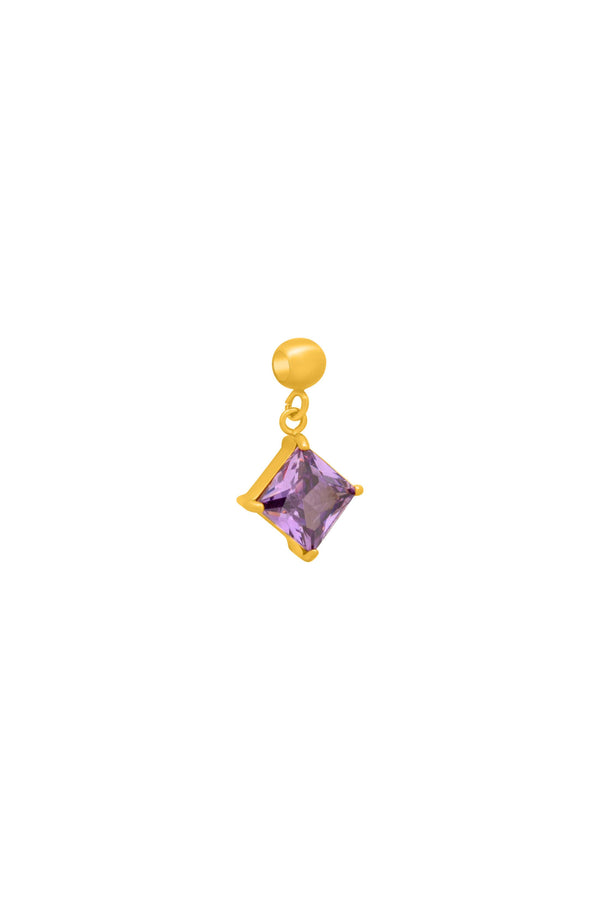 carisma February Birthstone Toggle Charm Pendant