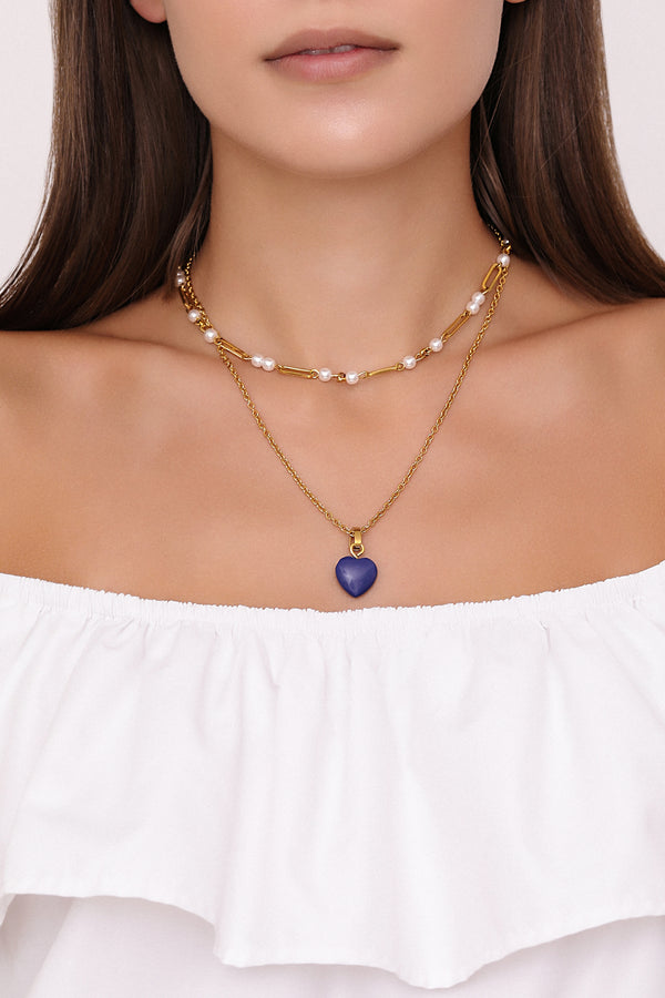 Carisma February Heart Birthstone Pendant