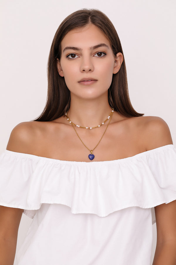 Carisma February Heart Birthstone Pendant