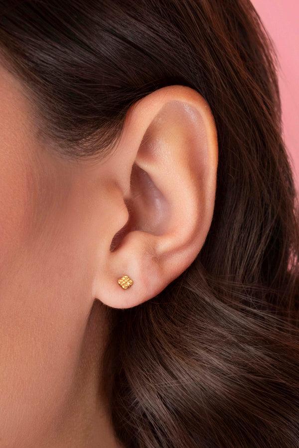 Carisma Fjura Tile Stud Earring Set