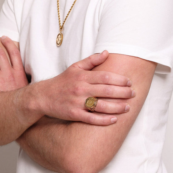 Carisma Fortitude Faith & Hope Baroque Ring