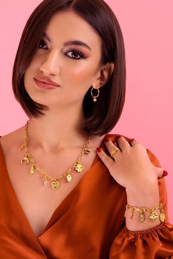 Carisma Fortuna Charm Necklace