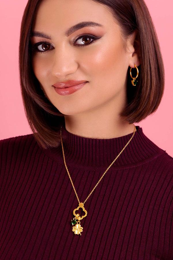 Carisma Four Leaf Clover Lucky Charm Pendant