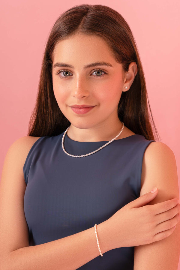 Carisma Freshwater Pearl Silver Necklace