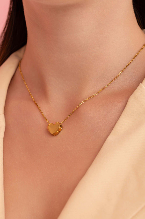 Carisma Friendship Heart Necklace