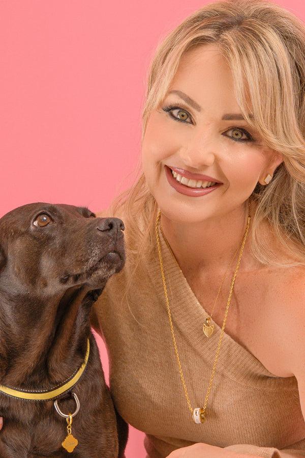 Carisma Furry Friend Engravable Heart Pendant