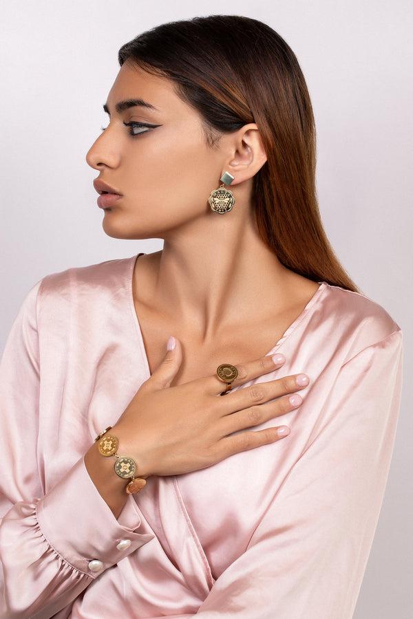 Carisma George Cross One Cent Bracelet