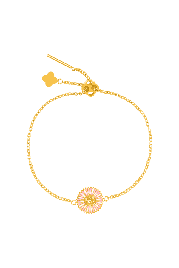 carisma Gerbera Glow Engravable Bracelet