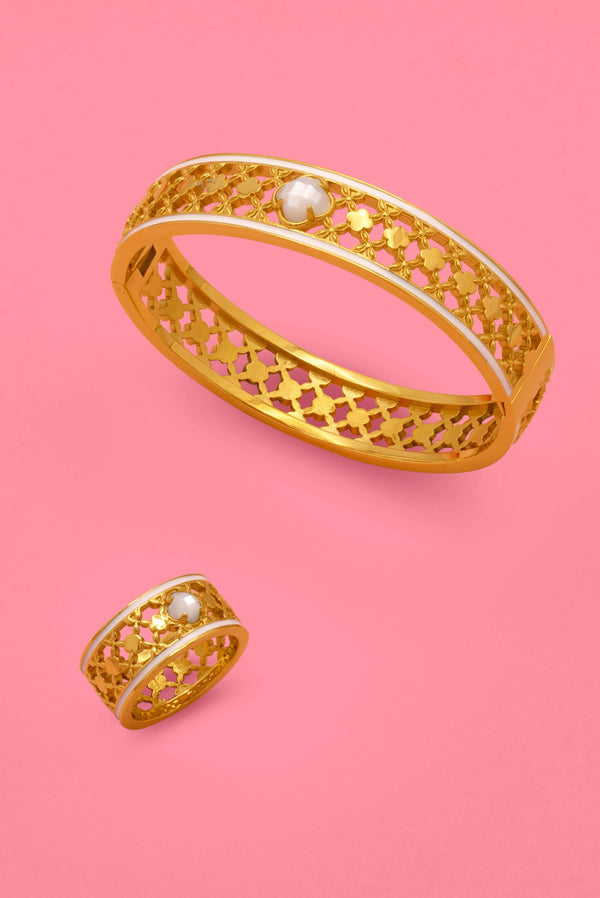 carisma Għarb Lace Ring & Għarb Lace Bangle Gift Set