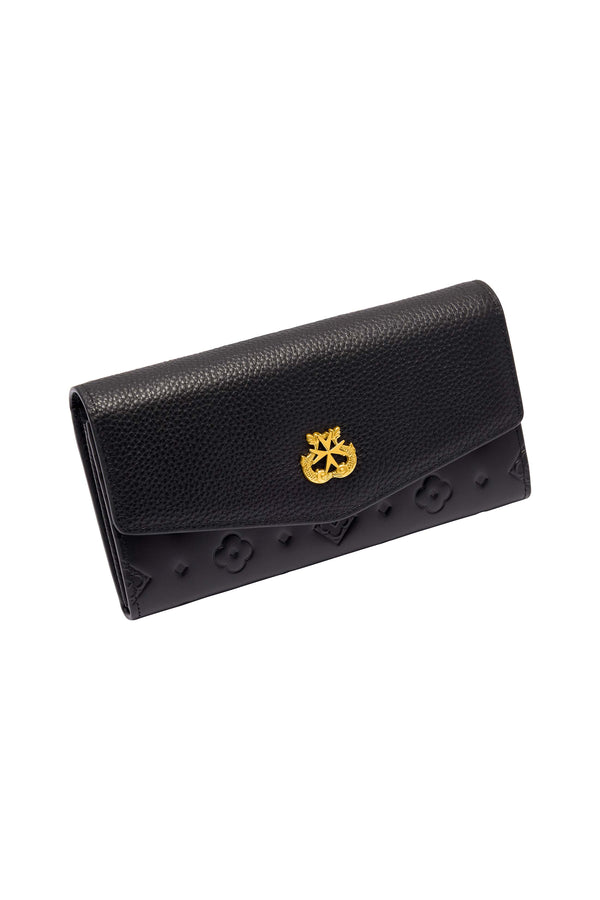 carisma Giovanna's Leather Wallet - Pitch Black