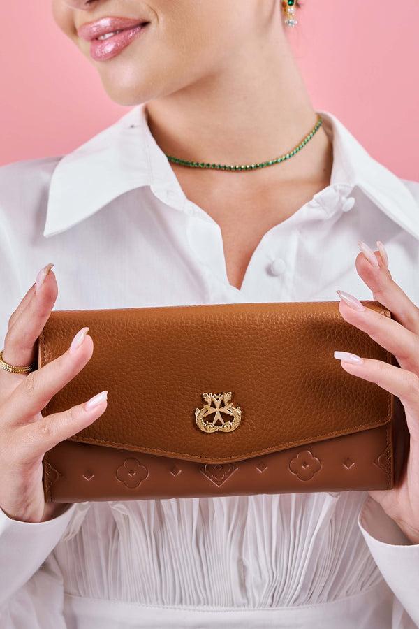 Carisma Giovanna's Leather Wallet - Tan