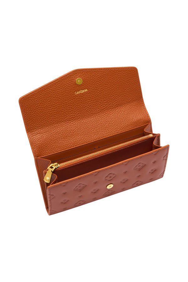 Carisma Giovanna's Leather Wallet - Tan