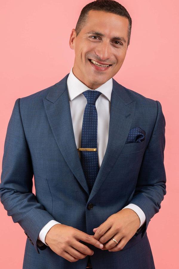 Carisma ⁠Gold Carisma Crest Tie Clip