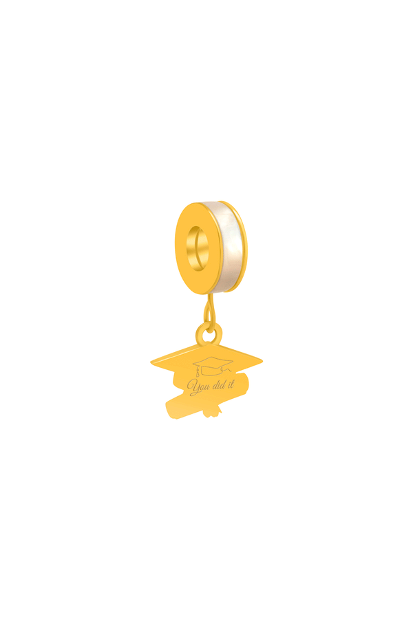 carisma Graduation Token Charm Pendant