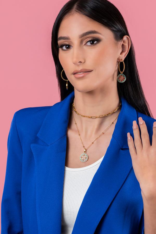 Carisma Guidance Pendant Earring Set