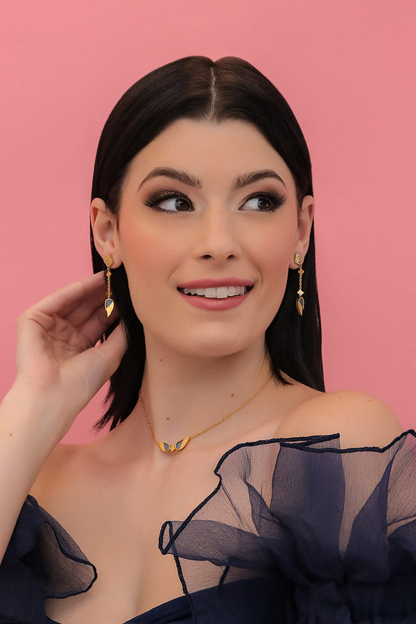 Carisma Ġwinħaj Choker & Drop Earrings Gift Set