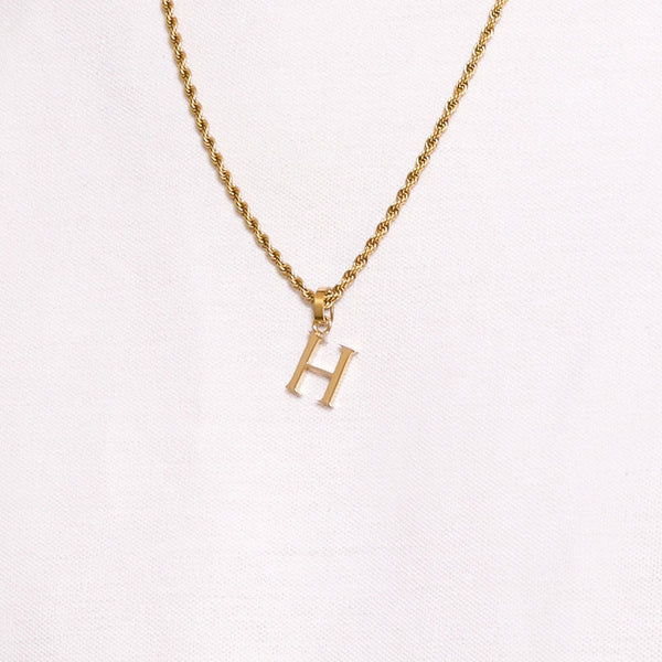 Carisma "H" Carisma Letter Pendant