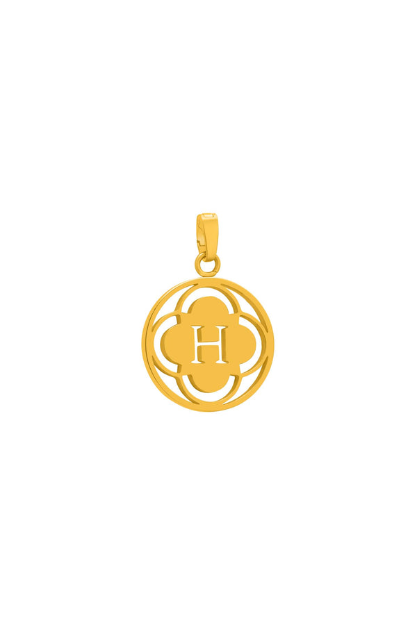 carisma "H" Carisma Logo Letter Pendant