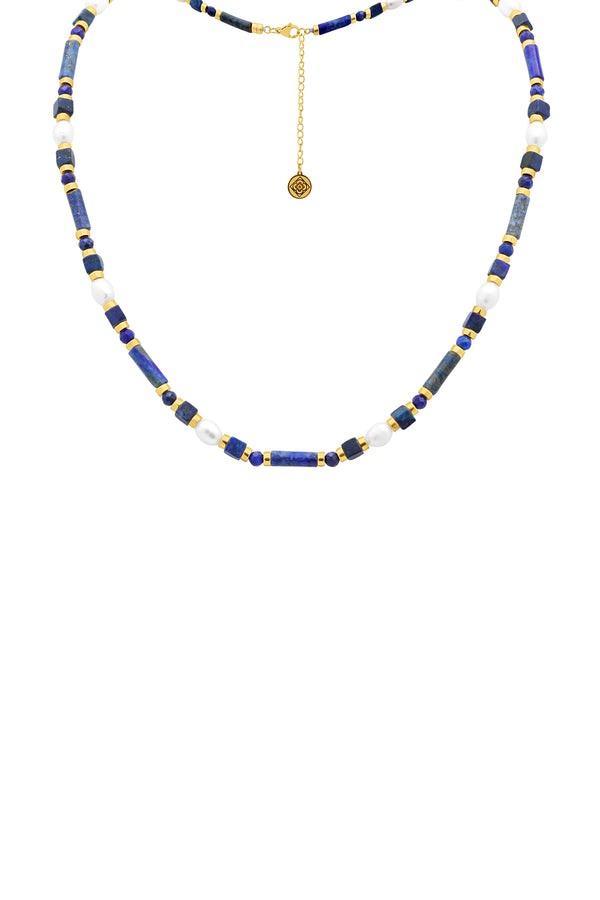 Carisma Ħaġar Blu Beaded Necklace