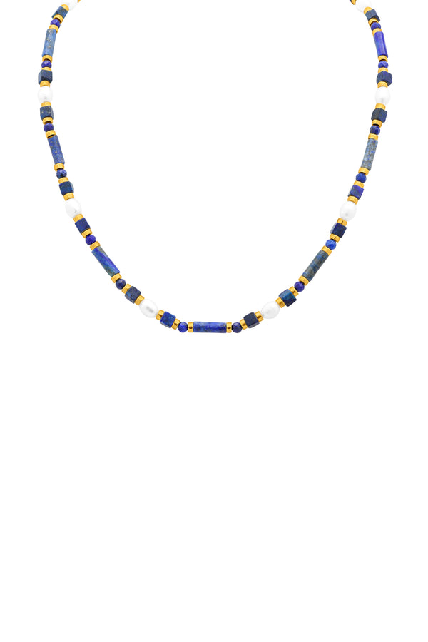 carisma Ħaġar Blu Beaded Necklace