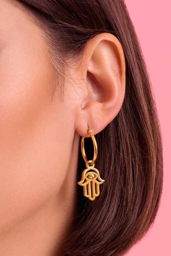 Carisma Hamsa Eye Charm Pendant