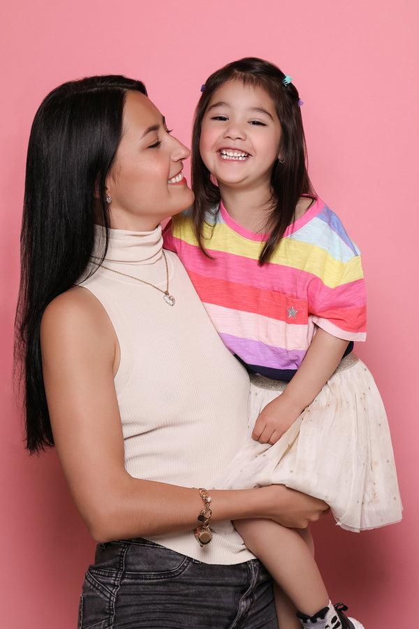 Carisma Heart Pavé Engravable Pendant