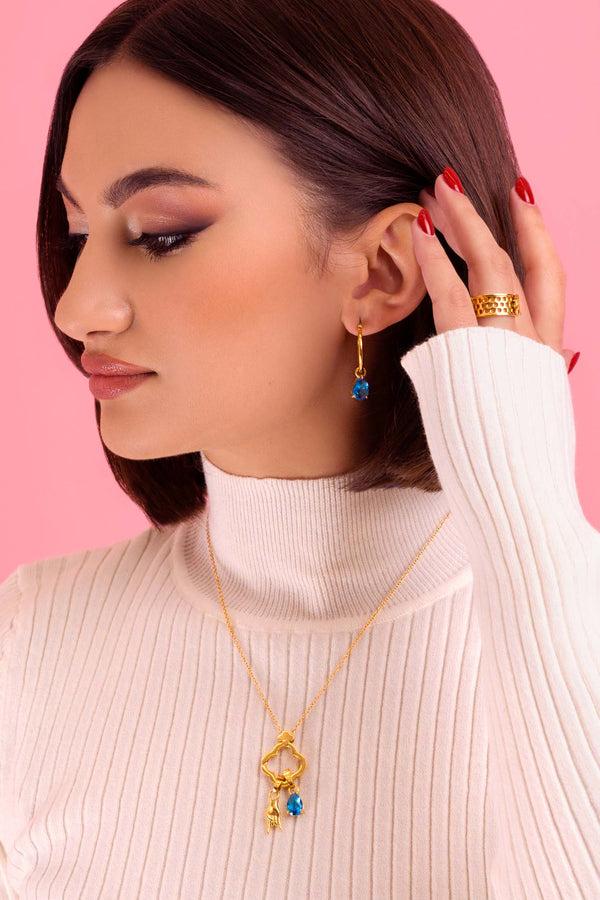 Carisma Horned Hand Charm Pendant