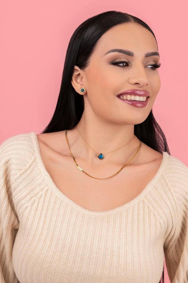 Carisma Inspiration Choker & Stud Earrings Gift Set