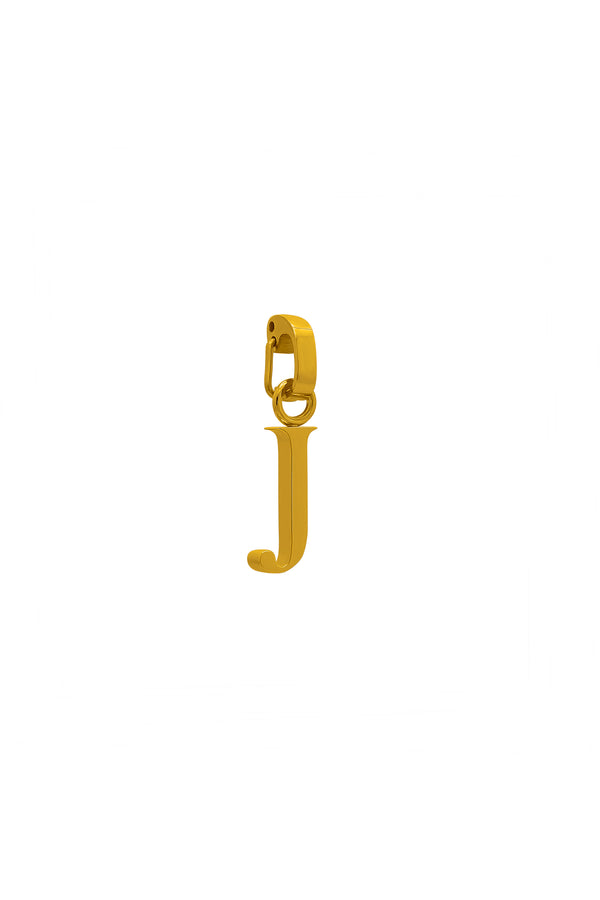 carisma "J" Carisma Letter Pendant